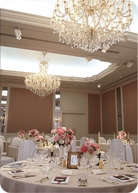 養正殿披露宴・食事会会場